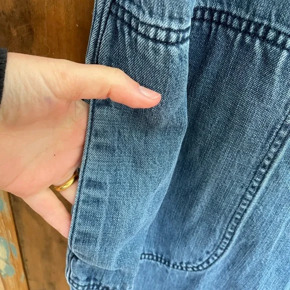 Perfect Lyocell Denim Shift Dress - Picture 4 of 6